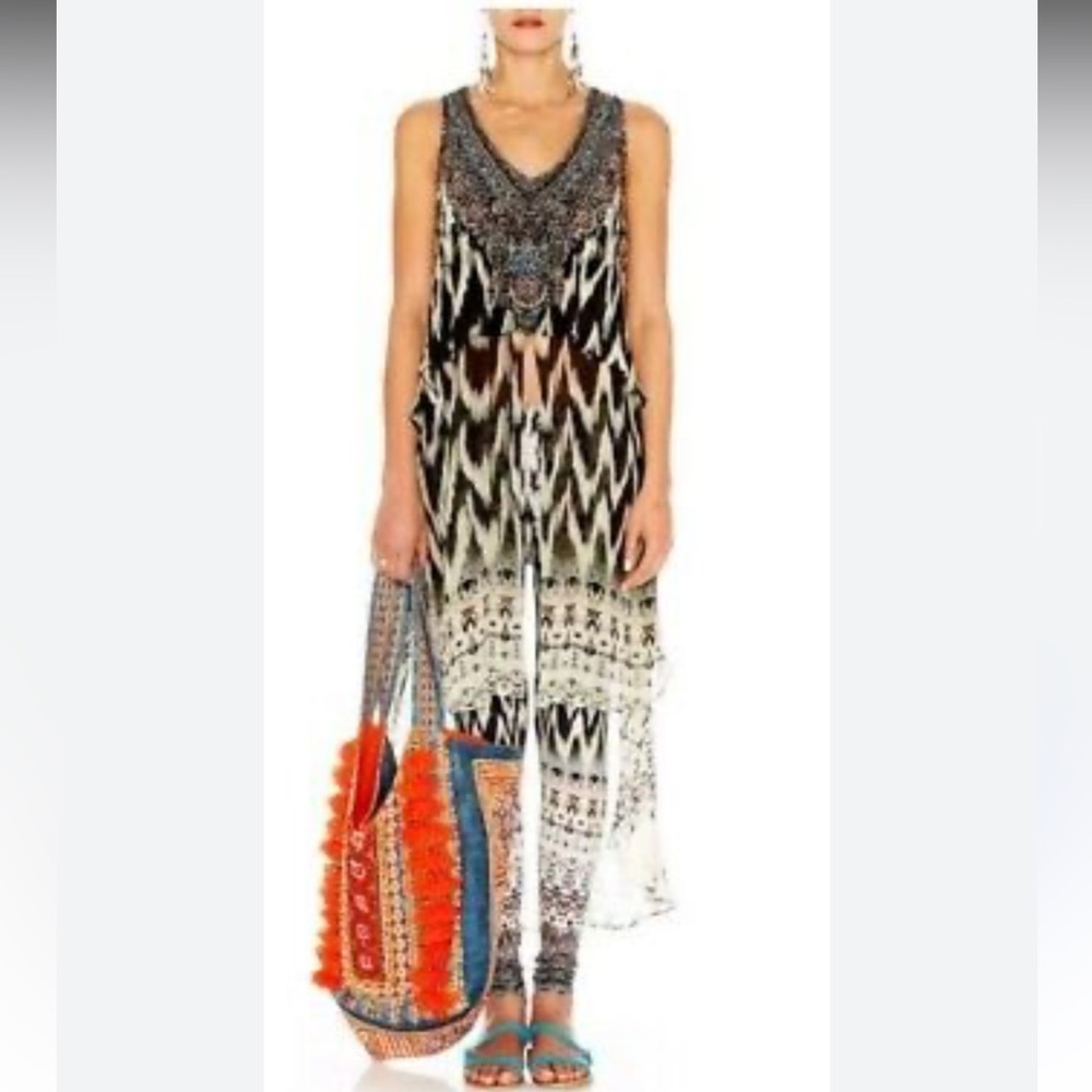 Camilla Franks Call of the Wild Multilayer Top Overlay Size 1 Small